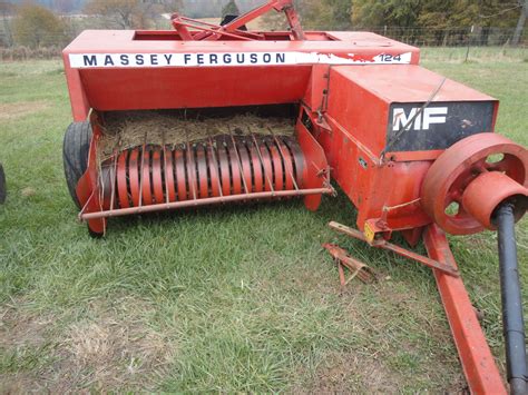if you already have the operator' s manual for your mf 1835 . . Massey ferguson 124 square baler